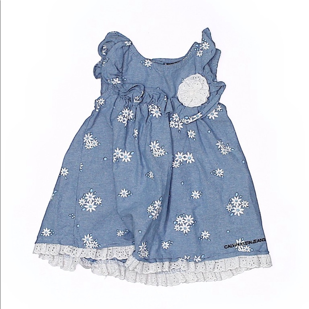 Baby Girl’s Denim Dress